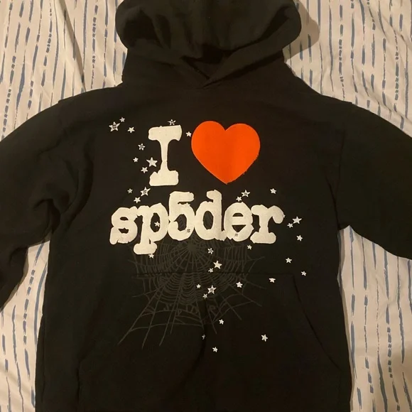 Sp5der 555555 I Heart hoodie pants スラックス Sp5der 